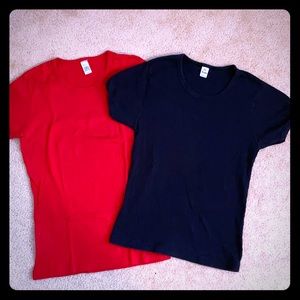 2- short sleeve T-Shirts